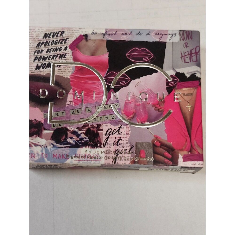 Dominique Cosmetics Pink Eyeshadow Palette